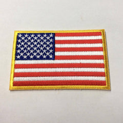 US Flag Patch - 2x3 inch 50 Star American Flag.