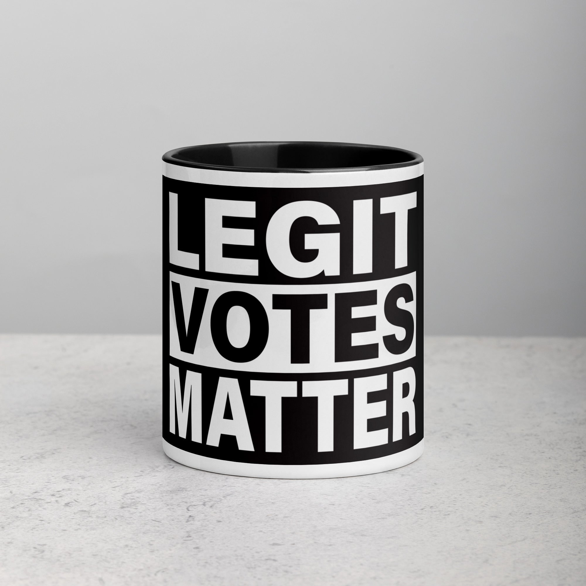 Legit Votes Matter Mug with Color Inside