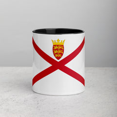 Flag of Jersey Mug with Color Inside