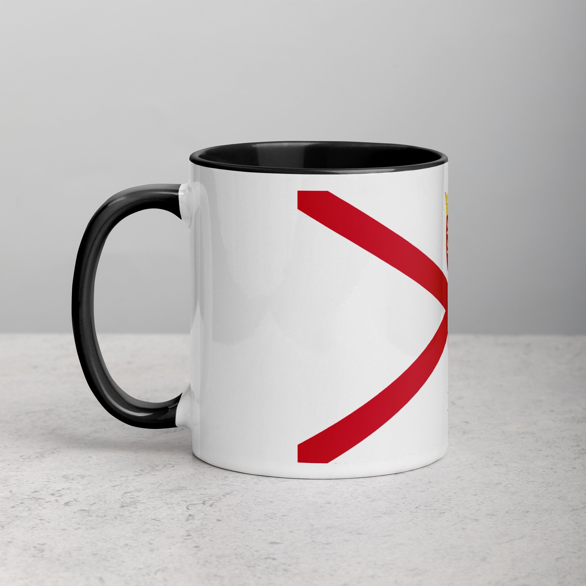 Flag of Jersey Mug with Color Inside