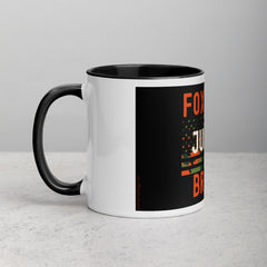 Foxtrot Juliet Bravo Mug with Color Inside