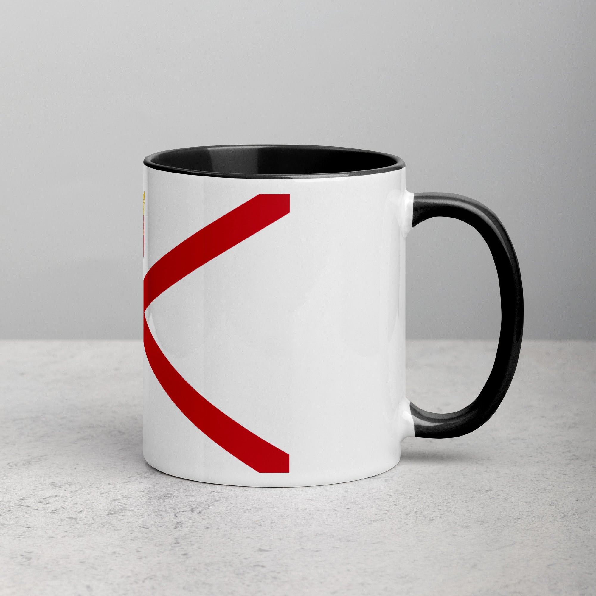 Flag of Jersey Mug with Color Inside