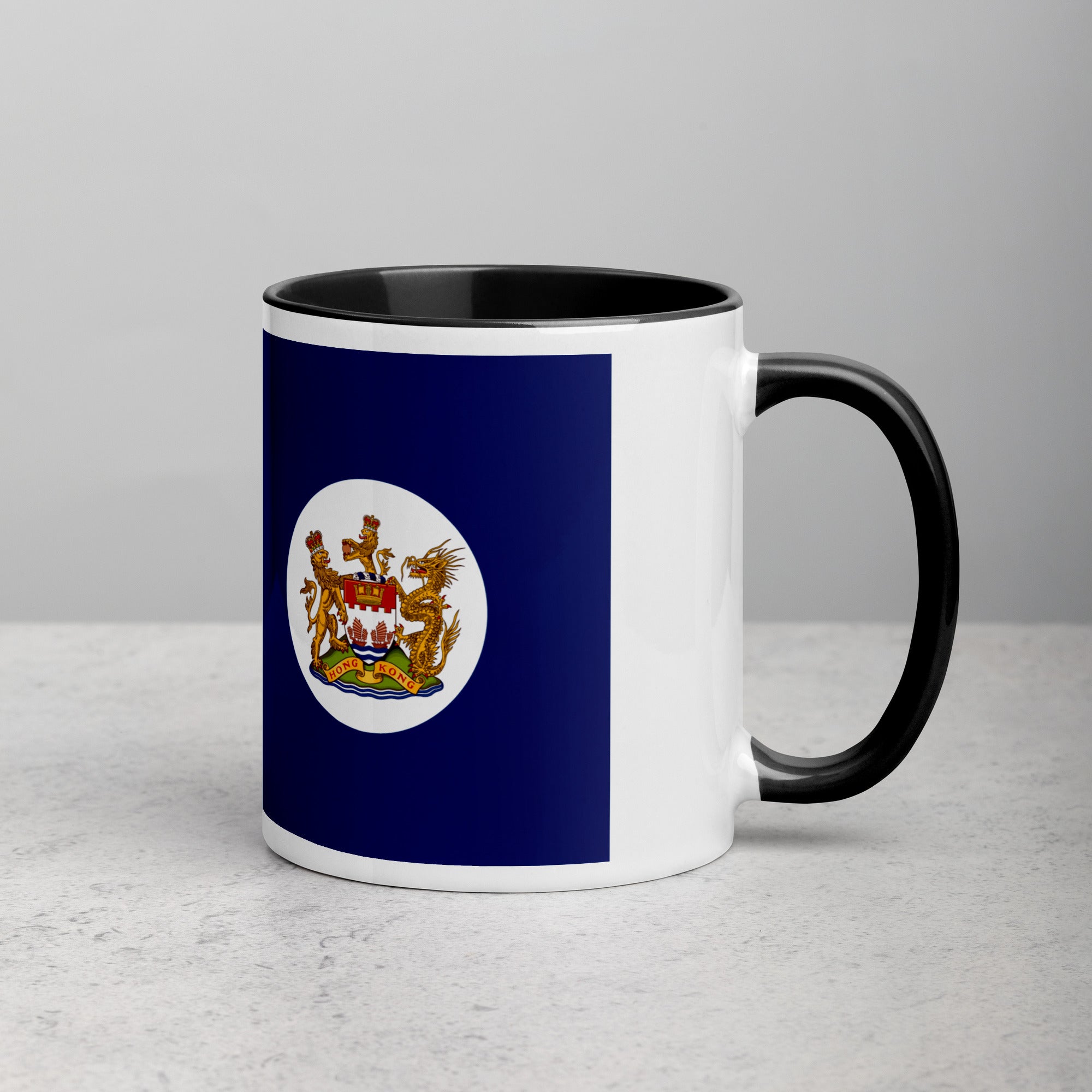 Hong Kong 1959-1997 Mug with Color Inside