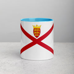 Flag of Jersey Mug with Color Inside