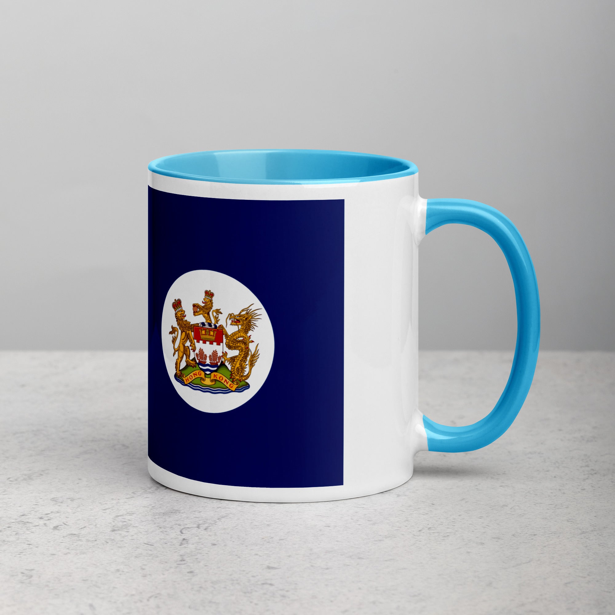 Hong Kong 1959-1997 Mug with Color Inside