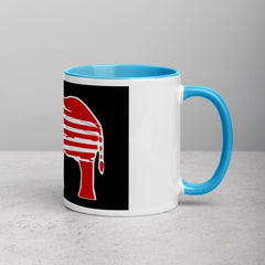 Republican Elephant Mug with Color Inside