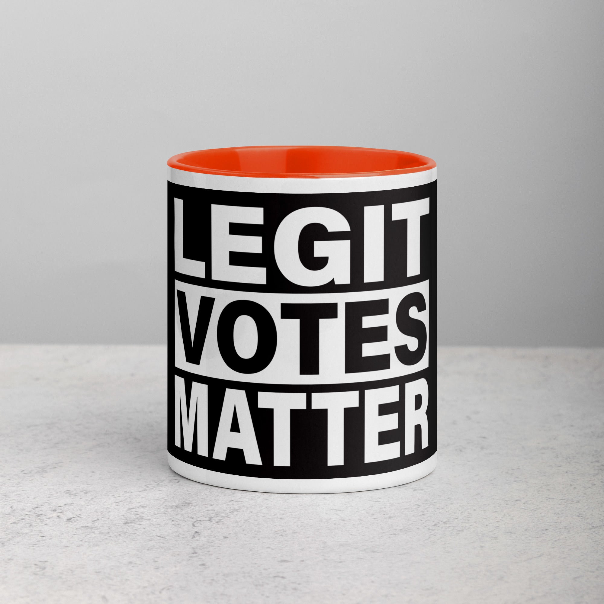 Legit Votes Matter Mug with Color Inside