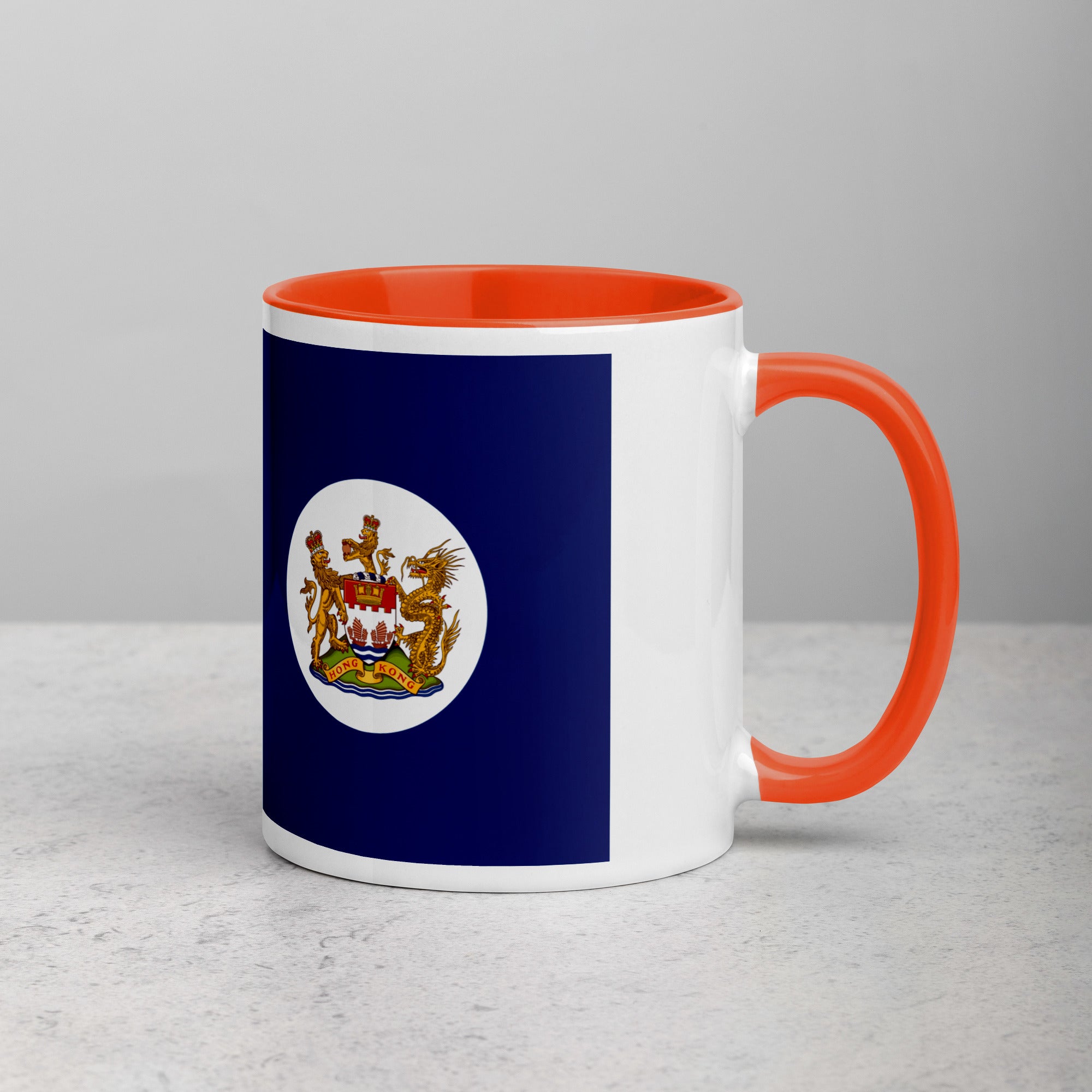 Hong Kong 1959-1997 Mug with Color Inside