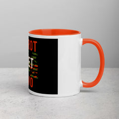 Foxtrot Juliet Bravo Mug with Color Inside