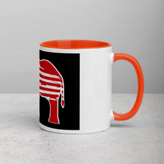 Republican Elephant Mug with Color Inside