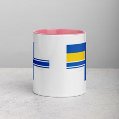 Naval Ensign of Ukraine Mug with Color Inside