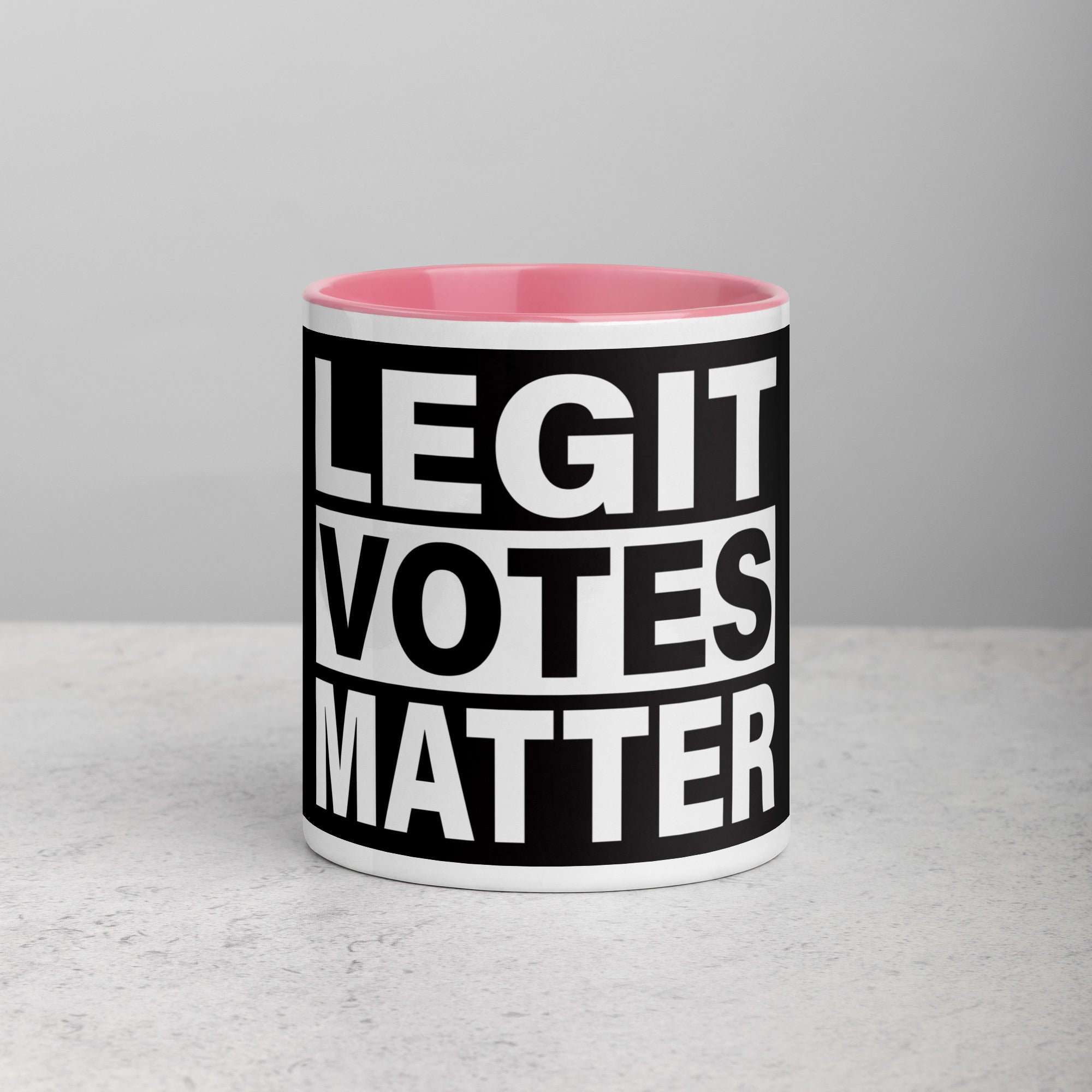 Legit Votes Matter Mug with Color Inside