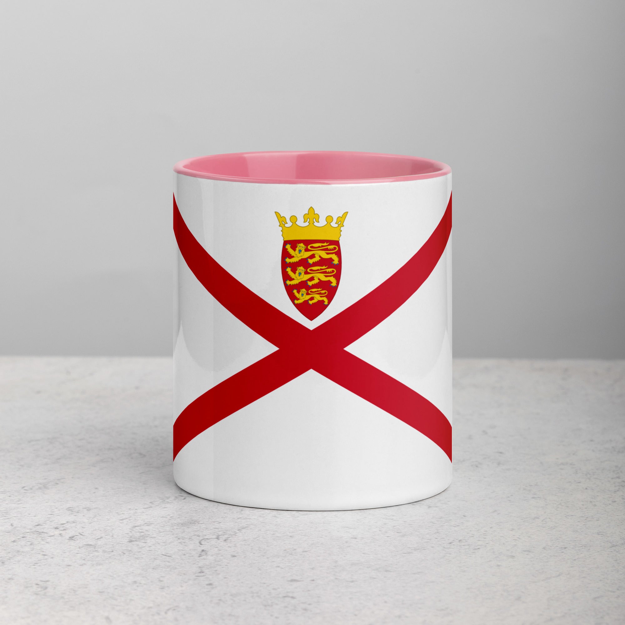 Flag of Jersey Mug with Color Inside