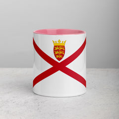 Flag of Jersey Mug with Color Inside