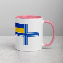 Naval Ensign of Ukraine Mug with Color Inside