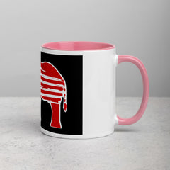 Republican Elephant Mug with Color Inside