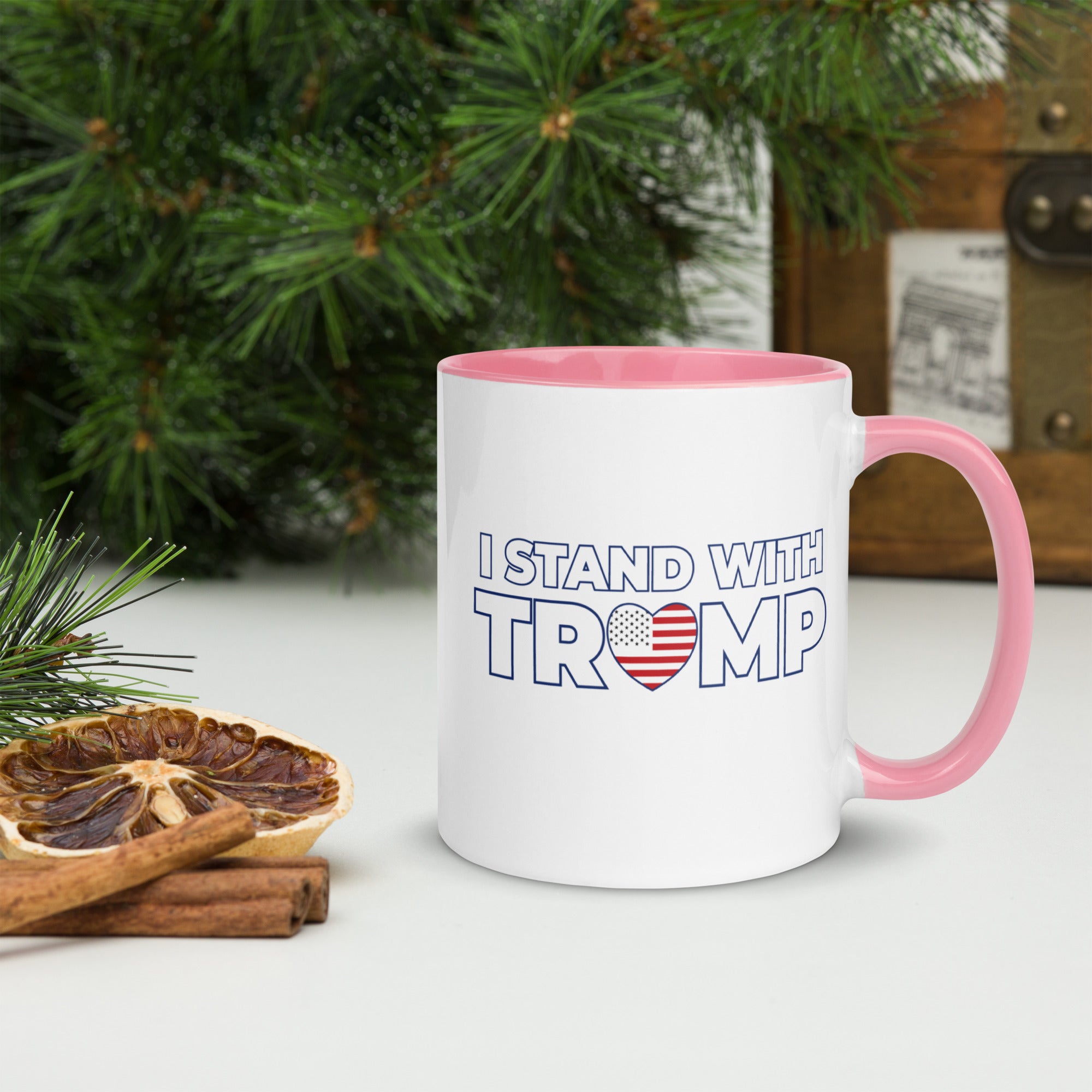 I Stand With Trump Mug