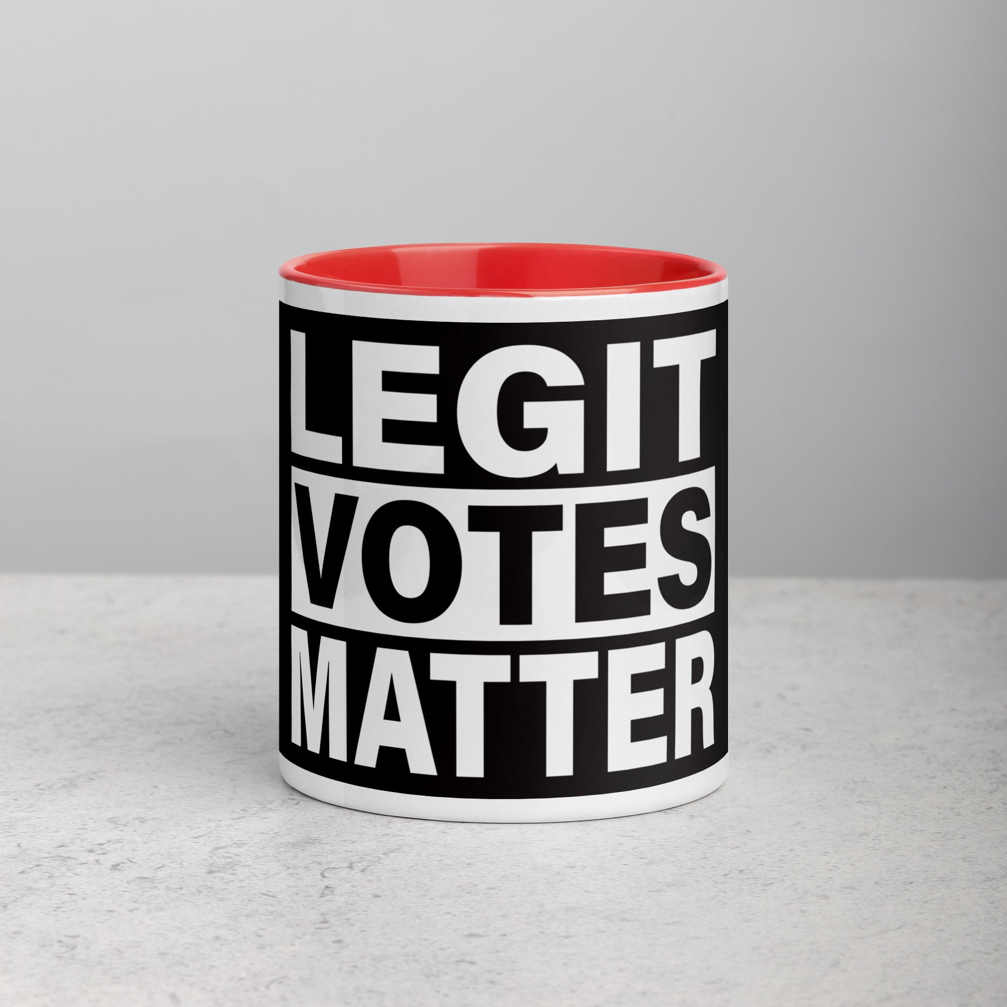 Legit Votes Matter Mug with Color Inside