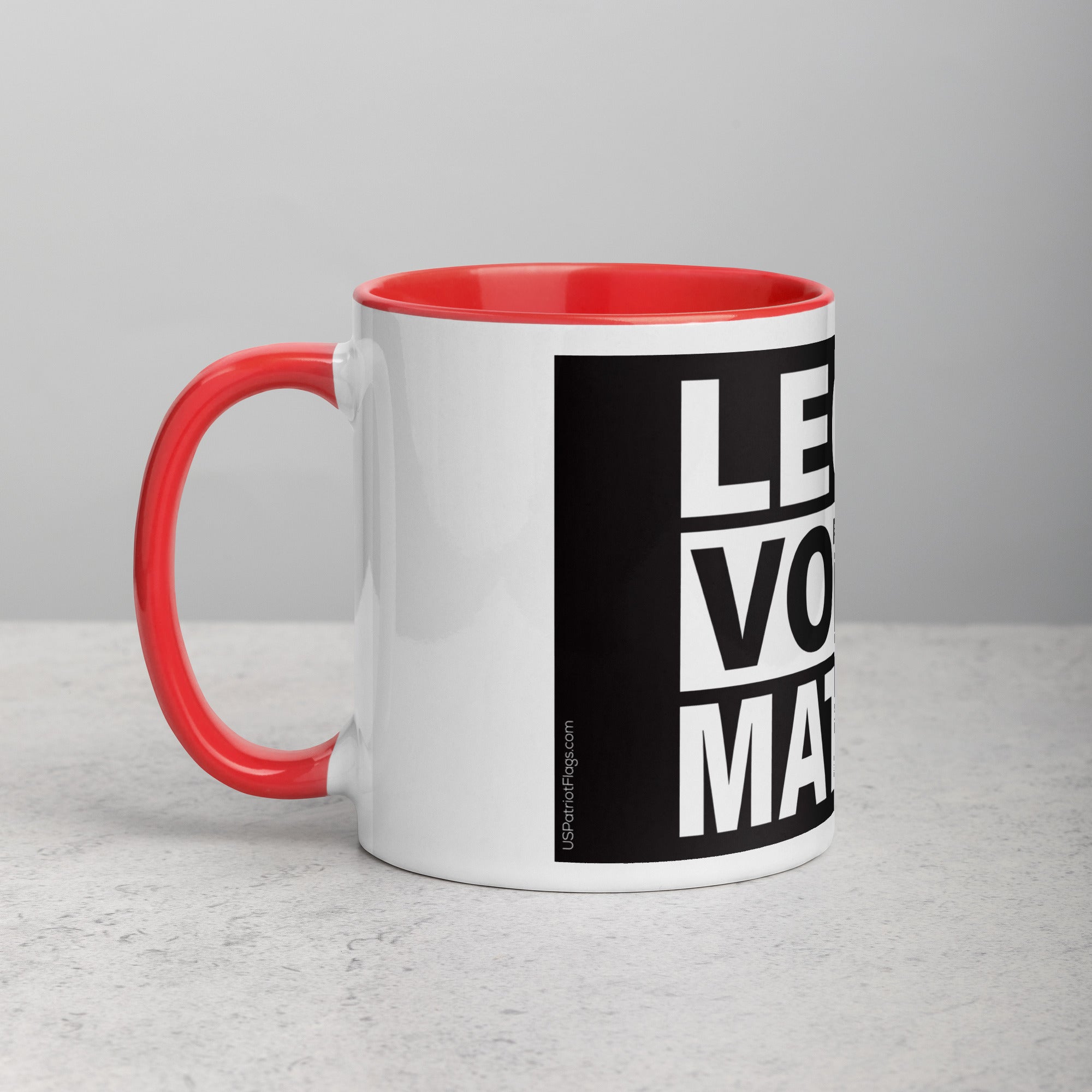 Legit Votes Matter Mug with Color Inside