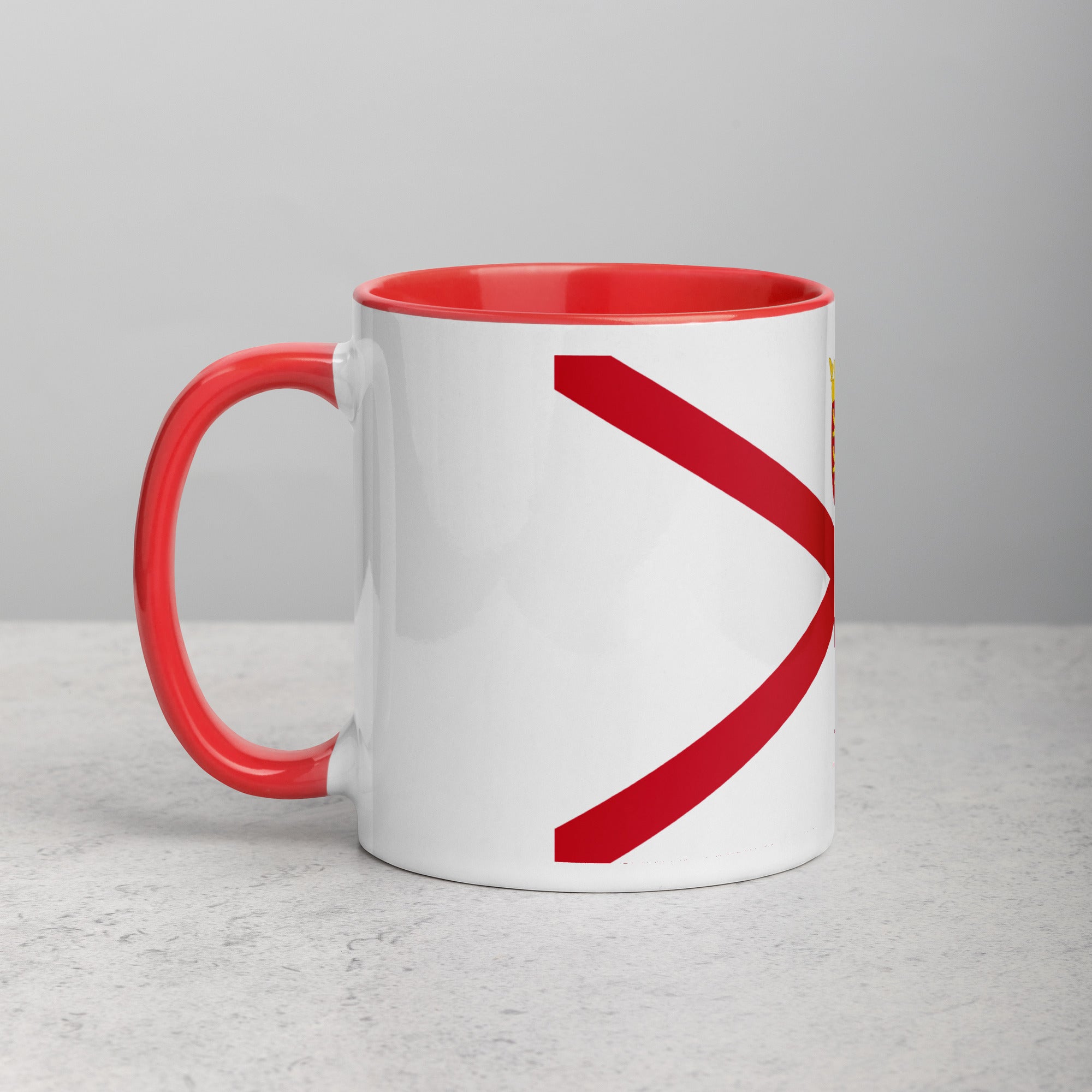 Flag of Jersey Mug with Color Inside