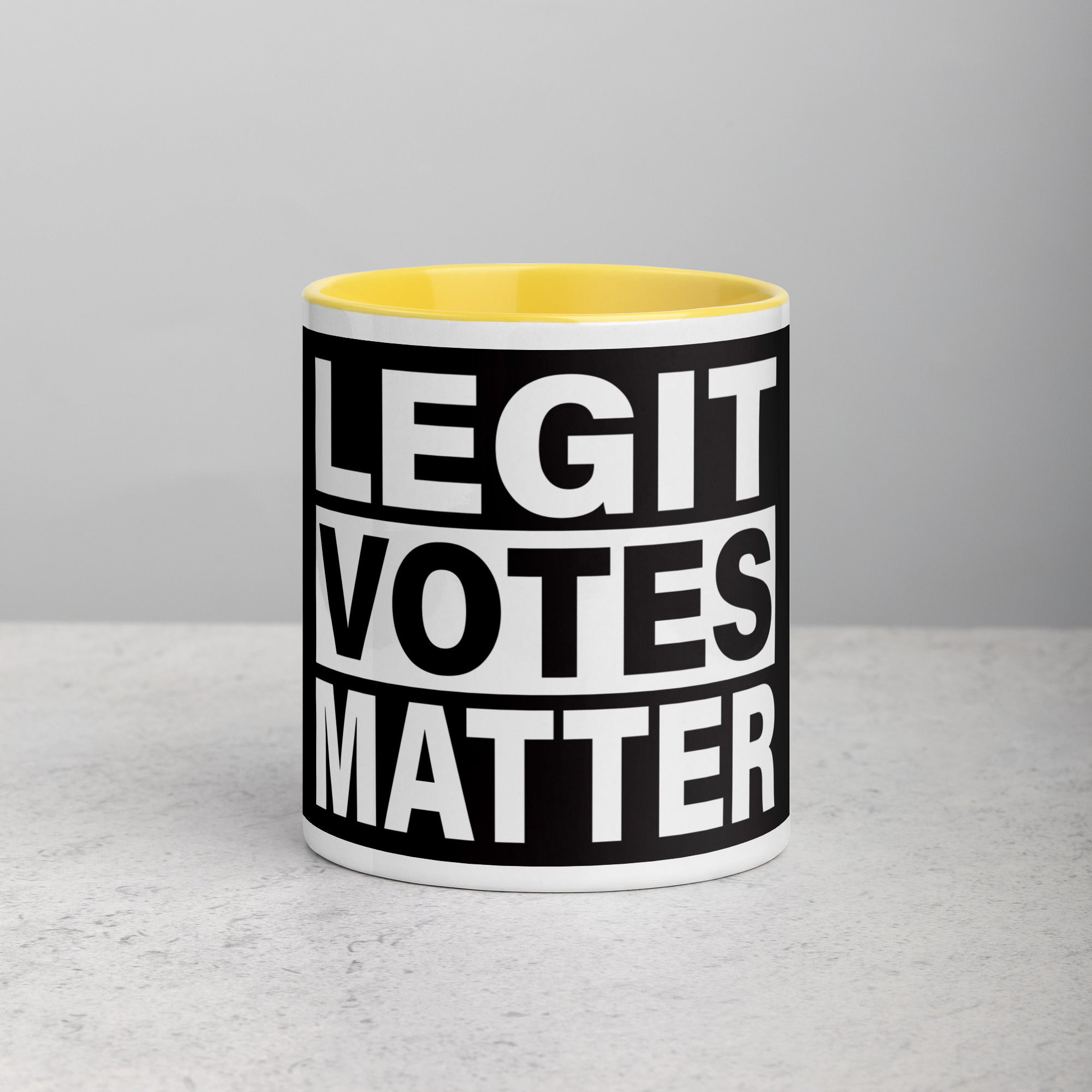 Legit Votes Matter Mug with Color Inside