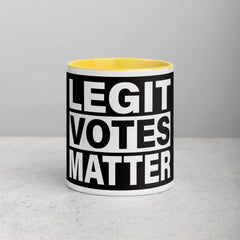 Legit Votes Matter Mug with Color Inside