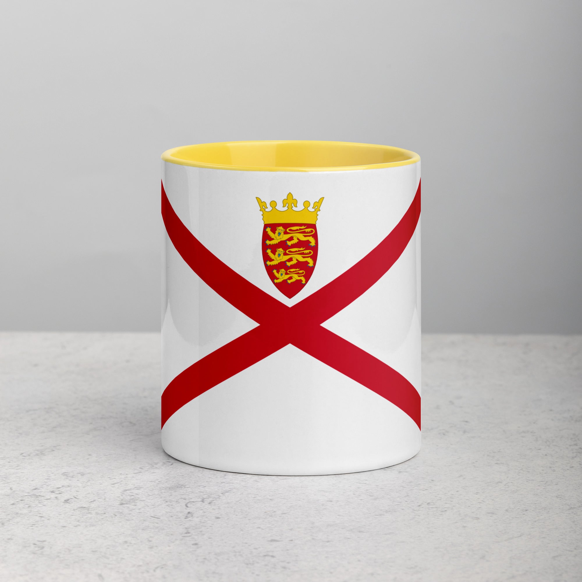 Flag of Jersey Mug with Color Inside