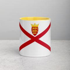 Flag of Jersey Mug with Color Inside