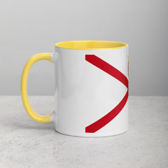 Flag of Jersey Mug with Color Inside