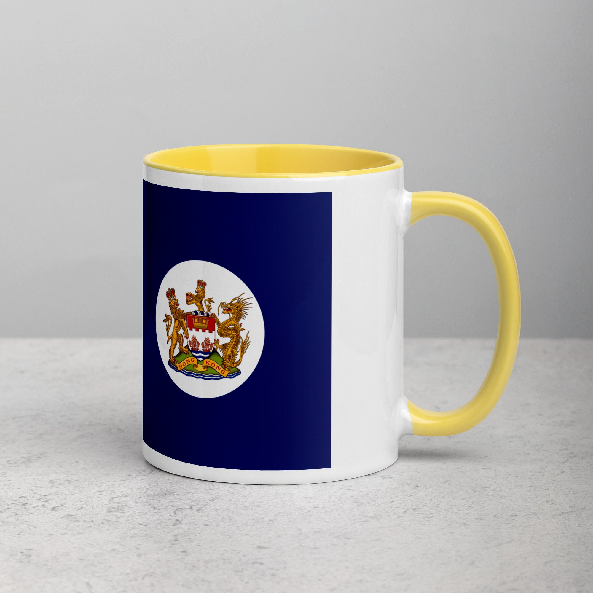 Hong Kong 1959-1997 Mug with Color Inside
