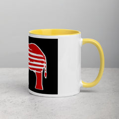 Republican Elephant Mug with Color Inside