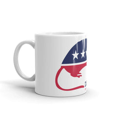 DemocRats Rat White glossy mug.