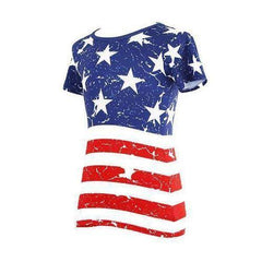 American Flag Women's Shirt.